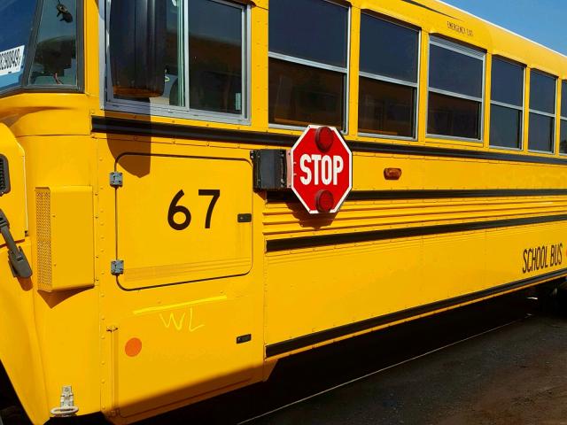 1BAKGCPA5GF319500 - 2016 BLUE BIRD SCHOOL BUS YELLOW photo 9