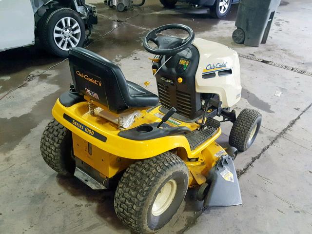 1L235H10154 - 2007 CUB LAWN MOWER YELLOW photo 4