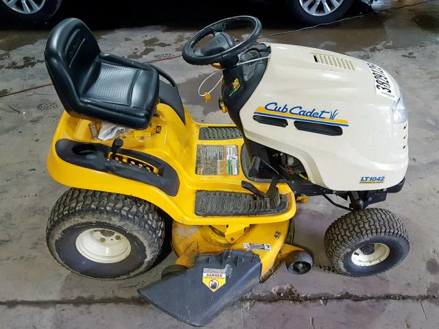 1L235H10154 - 2007 CUB LAWN MOWER YELLOW photo 9