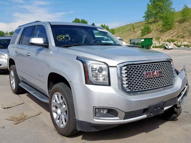 1GKS1CKJ9FR233512 - 2015 GMC YUKON DENA SILVER photo 1