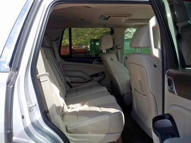 1GKS1CKJ9FR233512 - 2015 GMC YUKON DENA SILVER photo 6