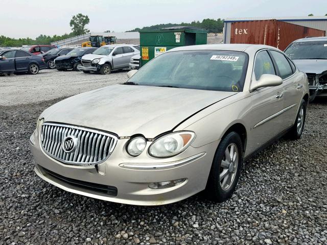 2G4WC582981200715 - 2008 BUICK LACROSSE C GOLD photo 2