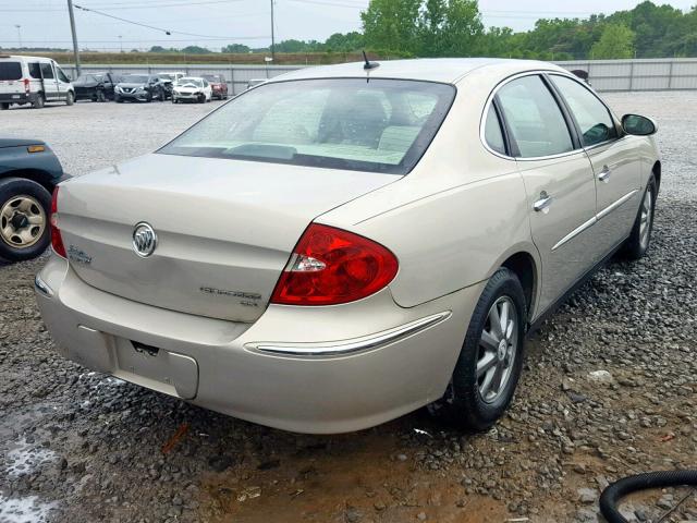 2G4WC582981200715 - 2008 BUICK LACROSSE C GOLD photo 4