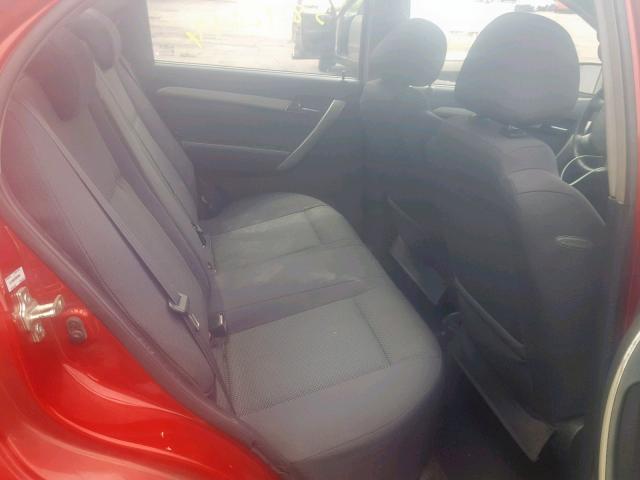 KL1TD56618B019464 - 2008 CHEVROLET AVEO BASE Qırmızı foto 6