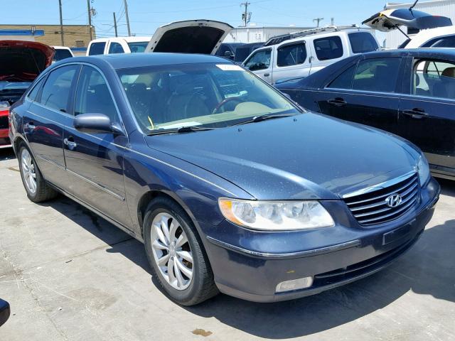 KMHFC46F36A092630 - 2006 HYUNDAI AZERA SE BLUE photo 1