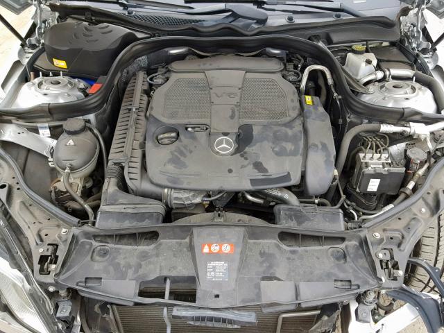 WDDHF5KB2DA705286 - 2013 MERCEDES-BENZ E 350 SILVER photo 7