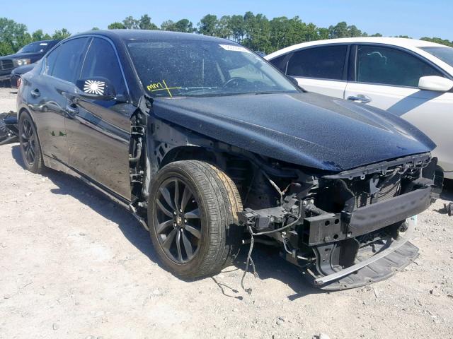 JN1BV7AP3FM347485 - 2015 INFINITI Q50 BASE BLACK photo 1