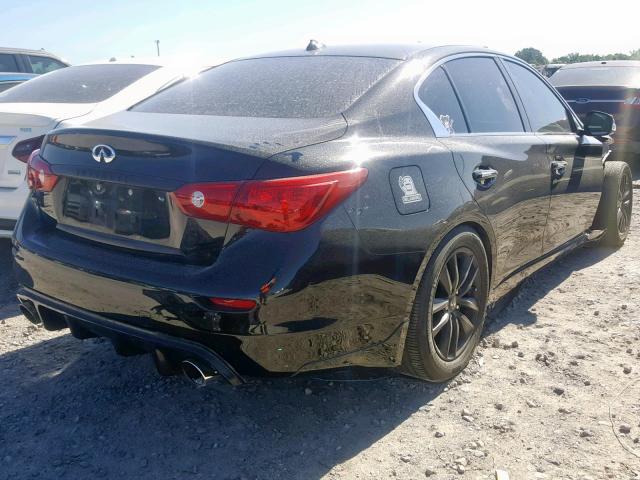 JN1BV7AP3FM347485 - 2015 INFINITI Q50 BASE BLACK photo 4