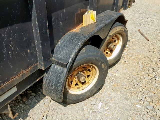 4YZDT122241008475 - 2004 UTILITY TRAILER Սև լուսանկար 7