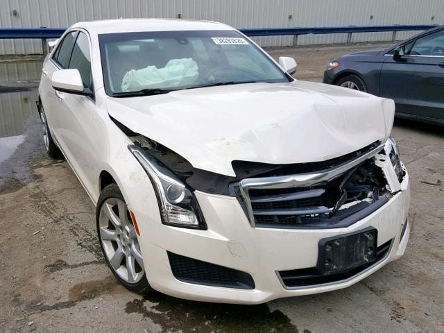 1G6AG5RXXD0142099 - 2013 CADILLAC ATS WHITE photo 1