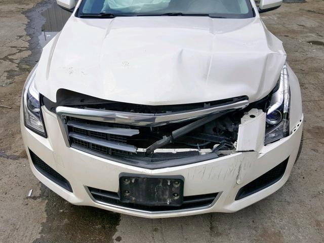 1G6AG5RXXD0142099 - 2013 CADILLAC ATS WHITE photo 7