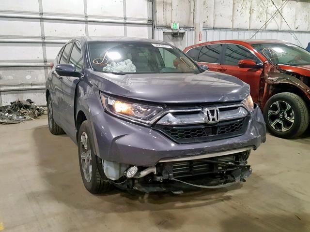 2HKRW2H88HH618919 - 2017 HONDA CR-V EXL GRAY photo 1