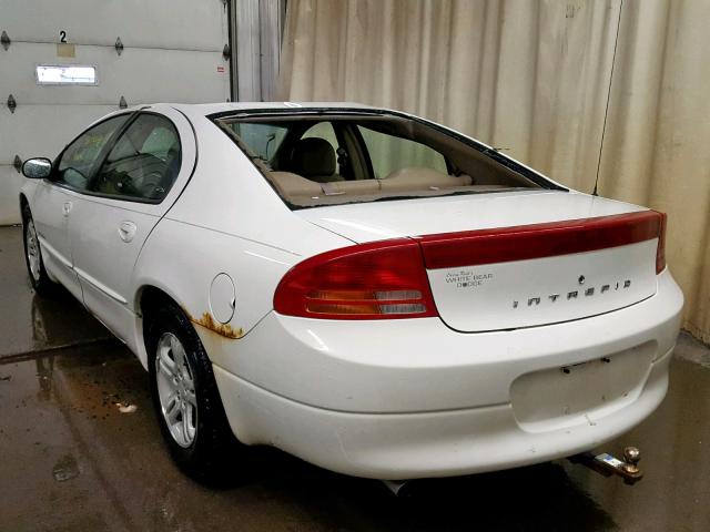 2B3HD56J71H663522 - 2001 DODGE INTREPID E WHITE photo 3