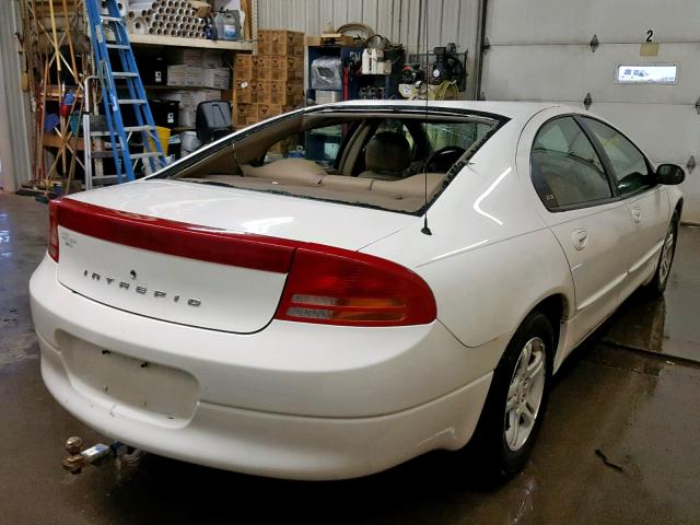 2B3HD56J71H663522 - 2001 DODGE INTREPID E WHITE photo 4