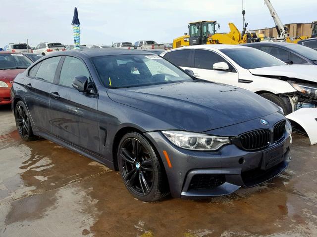 WBA4B1C50FD955386 - 2015 BMW 435 I GRAY photo 1