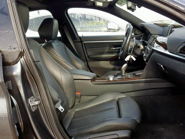 WBA4B1C50FD955386 - 2015 BMW 435 I GRAY photo 5