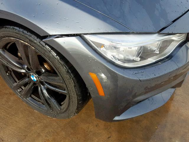 WBA4B1C50FD955386 - 2015 BMW 435 I GRAY photo 9