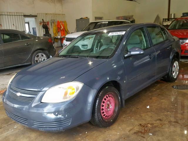 1G1AL58FX87111894 - 2008 CHEVROLET COBALT LT BLUE photo 2