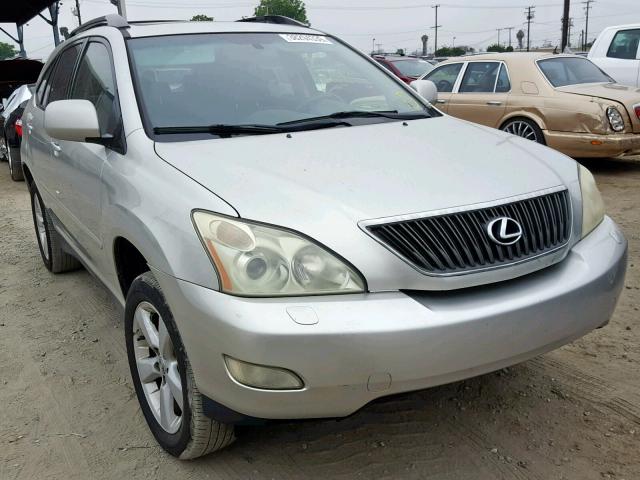 JTJHA31U040067803 - 2004 LEXUS RX 330 SILVER photo 1