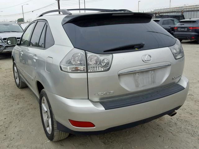 JTJHA31U040067803 - 2004 LEXUS RX 330 SILVER photo 3