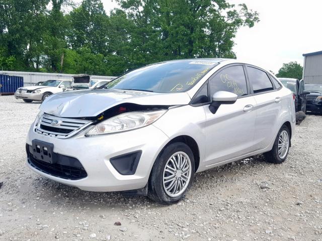 3FADP4AJ7CM157978 - 2012 FORD FIESTA S SILVER photo 2