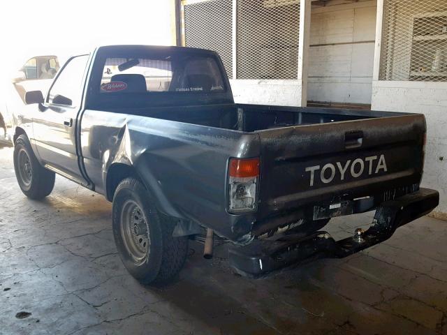 JT4RN81A1M0077027 - 1991 TOYOTA PICKUP 1/2 GRAY photo 3