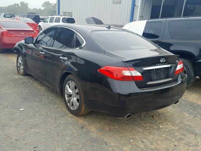 JN1BY1AP0BM320629 - 2011 INFINITI M37 BLACK photo 3