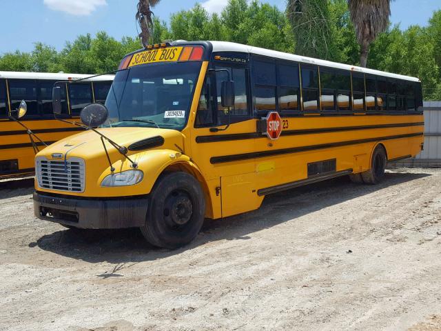 4UZABRDC98CZ10677 - 2008 FREIGHTLINER CHASSIS B2 黄色 照片 2