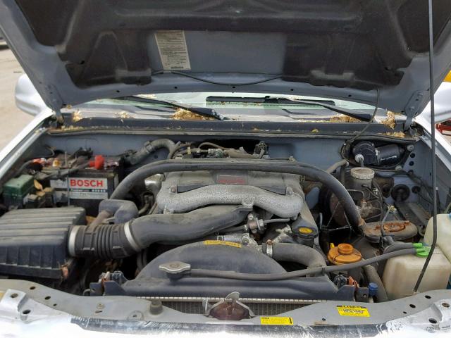 2CNBJ634716958791 - 2001 CHEVROLET TRACKER LT SILVER photo 7