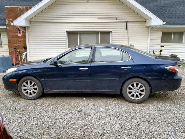 JTHBF30G930141626 - 2003 LEXUS ES 300 BLUE photo 9