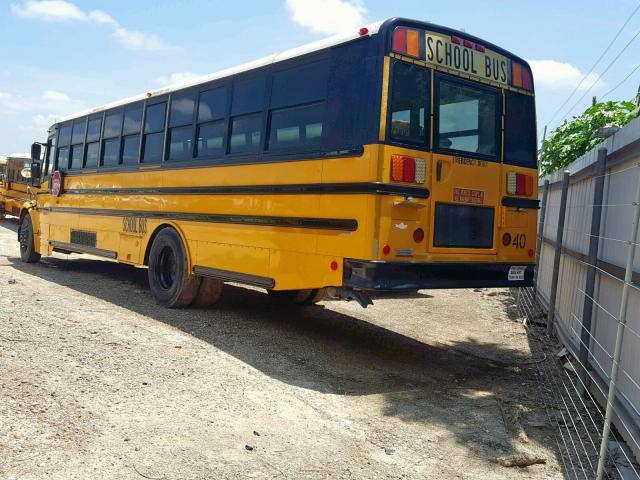 4UZABRDJ99CZ84584 - 2009 FREIGHTLINER CHASSIS B2 黄色 照片 3