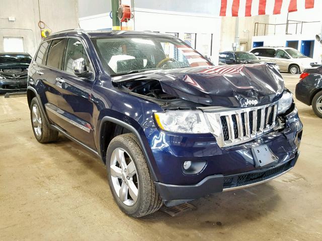 1C4RJFCG9CC272369 - 2012 JEEP GRAND CHER BLUE photo 1