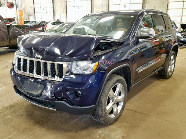 1C4RJFCG9CC272369 - 2012 JEEP GRAND CHER BLUE photo 2