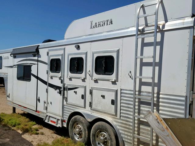 58JGX3G25F1000070 - 2014 LAKO TRAILER SILVER photo 9