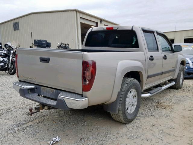 1GCDT136448189130 - 2004 CHEVROLET COLORADO TAN photo 4