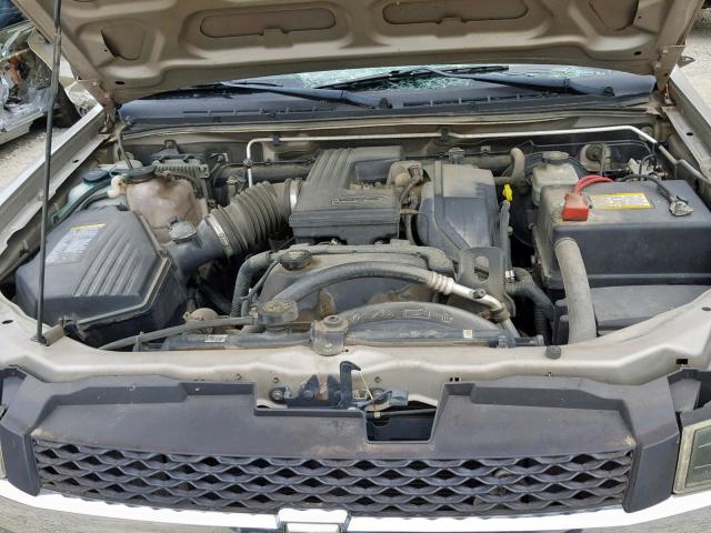 1GCDT136448189130 - 2004 CHEVROLET COLORADO TAN photo 7