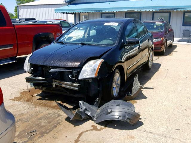 3N1AB6AP3AL661767 - 2010 NISSAN SENTRA 2.0 BLACK photo 2