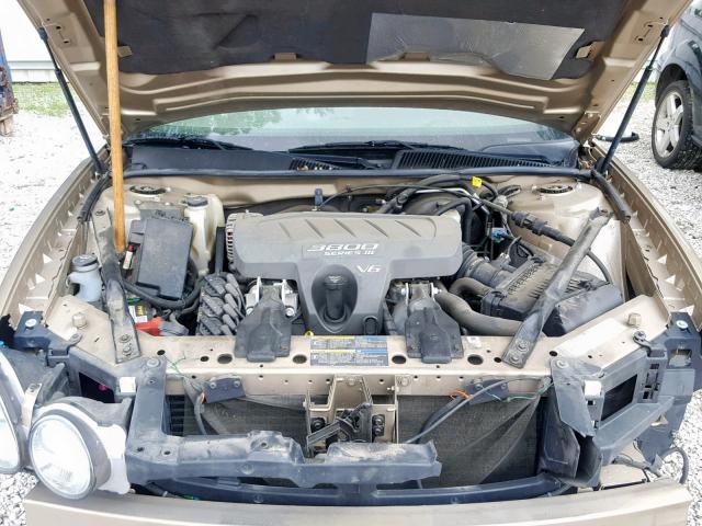 2G4WC562451296400 - 2005 BUICK LACROSSE C GOLD photo 7