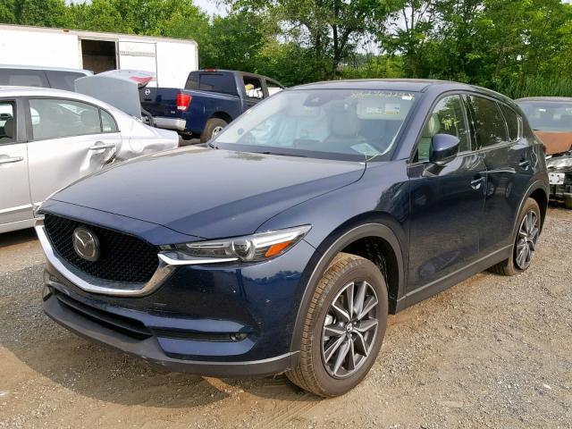 JM3KFBDM1J0466190 - 2018 MAZDA CX-5 GRAND BLUE photo 2