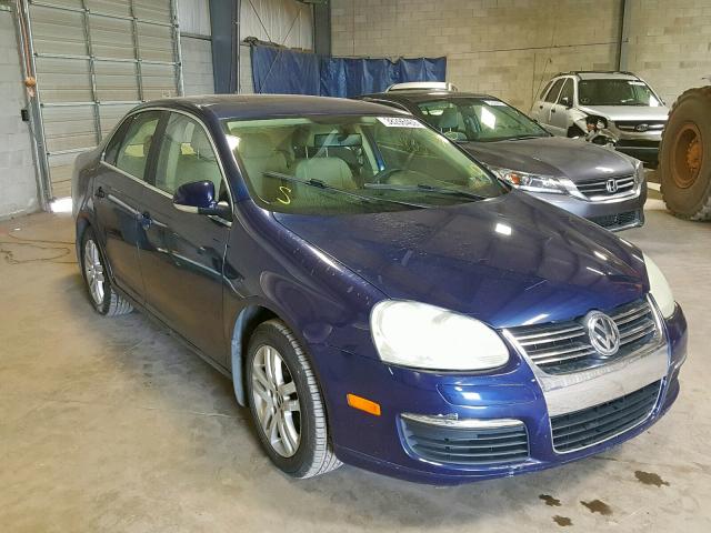 3VWSF71K17M010377 - 2007 VOLKSWAGEN JETTA 2.5 BLUE photo 1