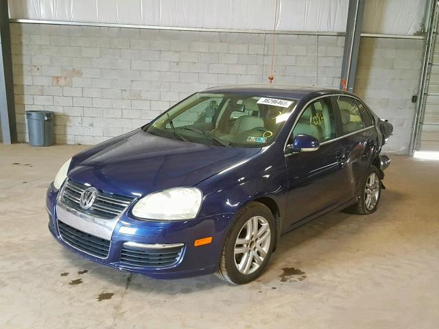 3VWSF71K17M010377 - 2007 VOLKSWAGEN JETTA 2.5 BLUE photo 2