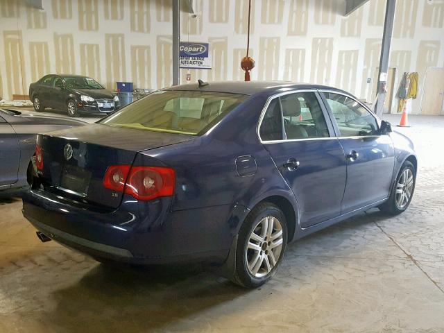 3VWSF71K17M010377 - 2007 VOLKSWAGEN JETTA 2.5 BLUE photo 4