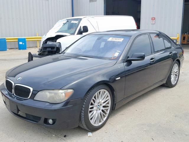 WBAHL83568DT13572 - 2008 BMW 750 I BLACK photo 2