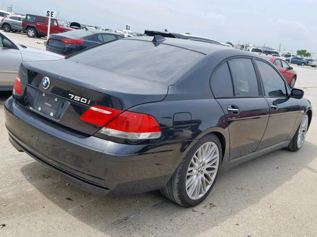 WBAHL83568DT13572 - 2008 BMW 750 I BLACK photo 4