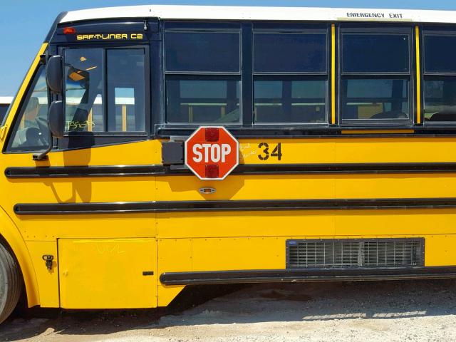 4UZABRDJ09CZ84585 - 2009 FREIGHTLINER CHASSIS B2 黄色 照片 9