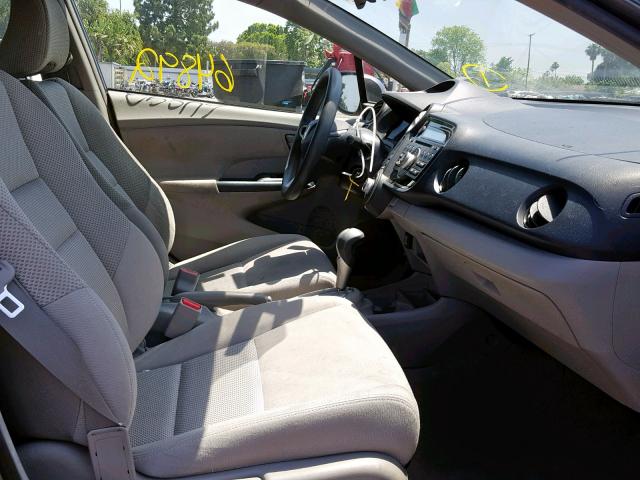 JHMZE2H52AS004544 - 2010 HONDA INSIGHT LX GRAY photo 5