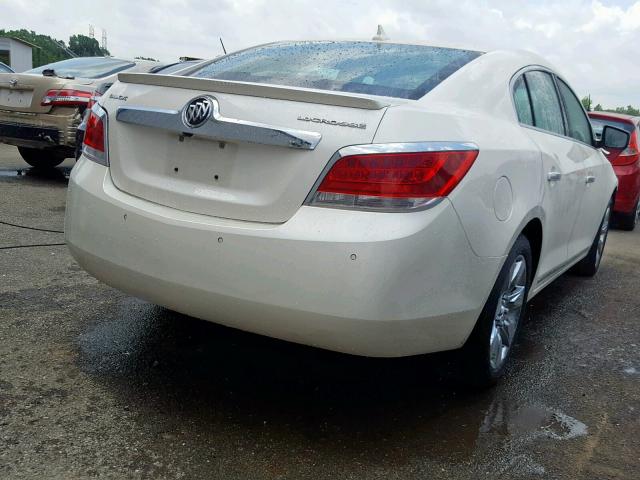 1G4GD5GR8CF321995 - 2012 BUICK LACROSSE P WHITE photo 4