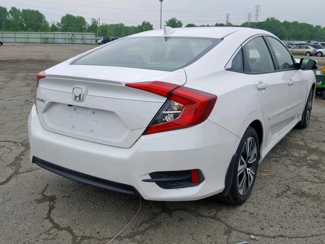 JHMFC1F75JX030954 - 2018 HONDA CIVIC EXL WHITE photo 4