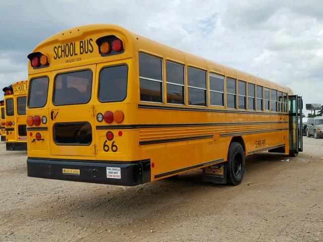 1BAKGCPA2GF319499 - 2016 BLUE BIRD SCHOOL BUS YELLOW photo 4