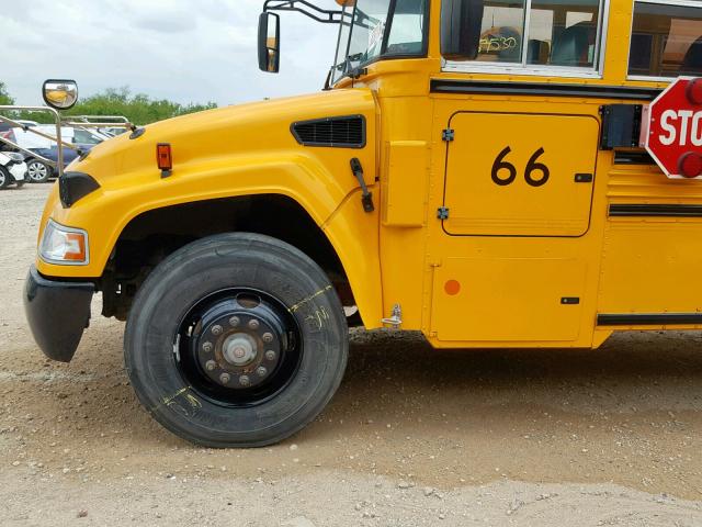 1BAKGCPA2GF319499 - 2016 BLUE BIRD SCHOOL BUS YELLOW photo 9